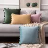 Tassle Fringe Boho Throw Pillow Covers 3