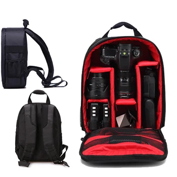 

Waterproof SLR Backpack Digital Camera Bag Outdoor Multi-function Shockproof Camera Backpack for Nikon Canon SLR Camera Lens Bag