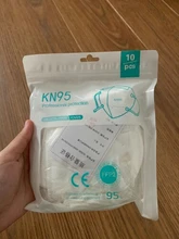 Máscara respiradora FFP2 de 6 capas, mascarilla KN95 con certificado FPP2, antipolvo, CE FFP2