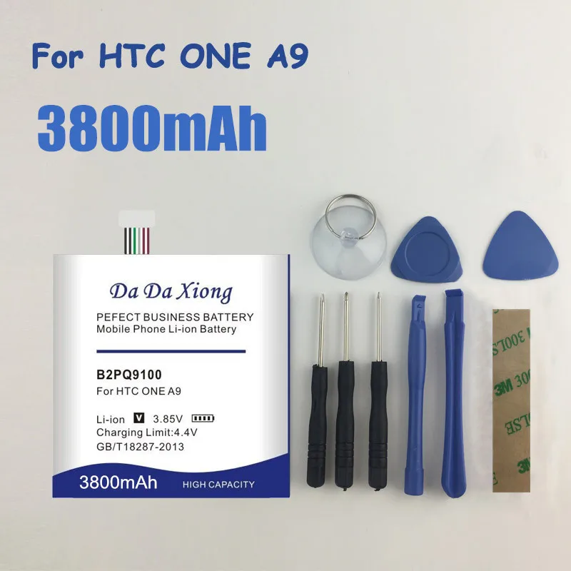 Литий ионный аккумулятор B2PQ9100 3800 мАч для HTC One A9 A9U A9T A9W A9D +|Аккумуляторы мобильных