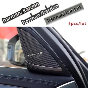 

5pcs Car Audio Decorate 3D Aluminum Badge Emblem Sticker For BMW M3 M5 M6 X1 X3 X5 E34 E39 E36 E60 E90 F10 F20 Car Accessories