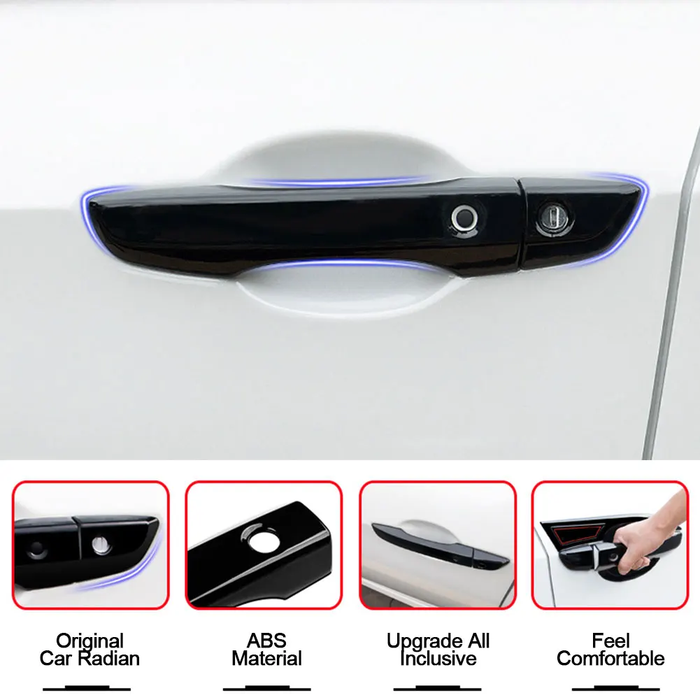 Защитная крышка для дверной ручки модификация Ford Honda Civic 10 2016 2017 2018 2019 | Автомобили
