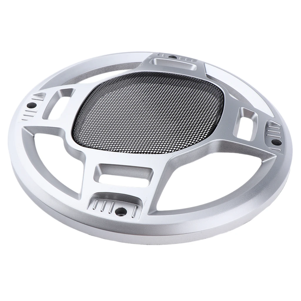 8 Inch Car Audio Speaker Cover Case Decorative Circle Metal Mesh Grille