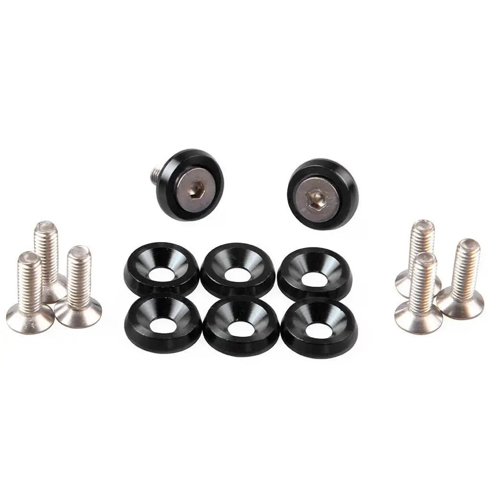 

M6 screw gasket fender screw gasket 19 mm license plate frame screw 8pcs