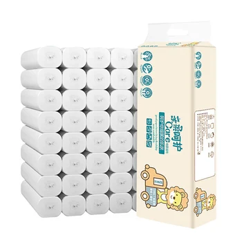 

Newly 12 Rolls Toilet Paper 4 Ply Bulk Rolls Tissue Soft Household Bathroom Cafe Shop CTN88