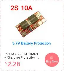 1s 2s 3s 4S батарея BMS плата защиты зарядки с балансом для ячеек 3,2 В LiFePo4 литий-железо-фосфатная батарея 3,6 В 7S 8S