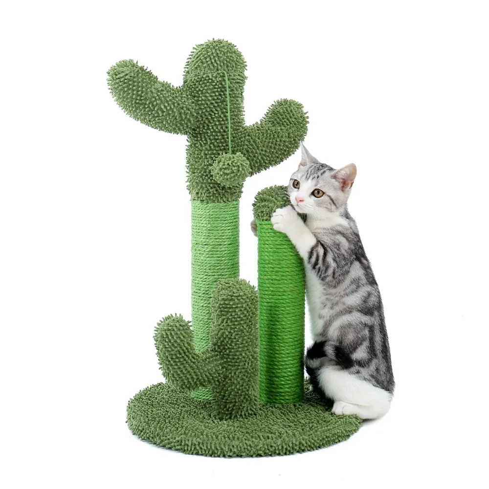 Domestic Delivery Height 238-274cm Pet Cat Tree Condo Scratcher Adjustable Scratching Climbing Tree Cat Toy Protecting Furniture