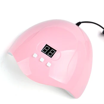 

54W UV Lamp for Nails Curing Gel Varnish Auto Sensor LED Nail Dryer Lamp for Manicure USB Connector 18 Leds Machine