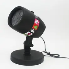 12-Piece карта Instert лазерный луч, лазер проекционная лампа вставка шт Снежинка огни пленка лужайка пленка для фары проекционная лампа