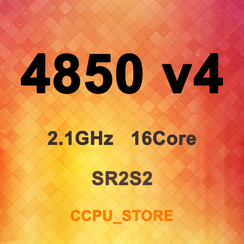 Ксеон E7-4850 v4 SR2S2 2 1 ГГц 16Core 32 нить 40 Мб 115W LGA2011-1 Процессор не X79/X99 | Компьютеры и офис