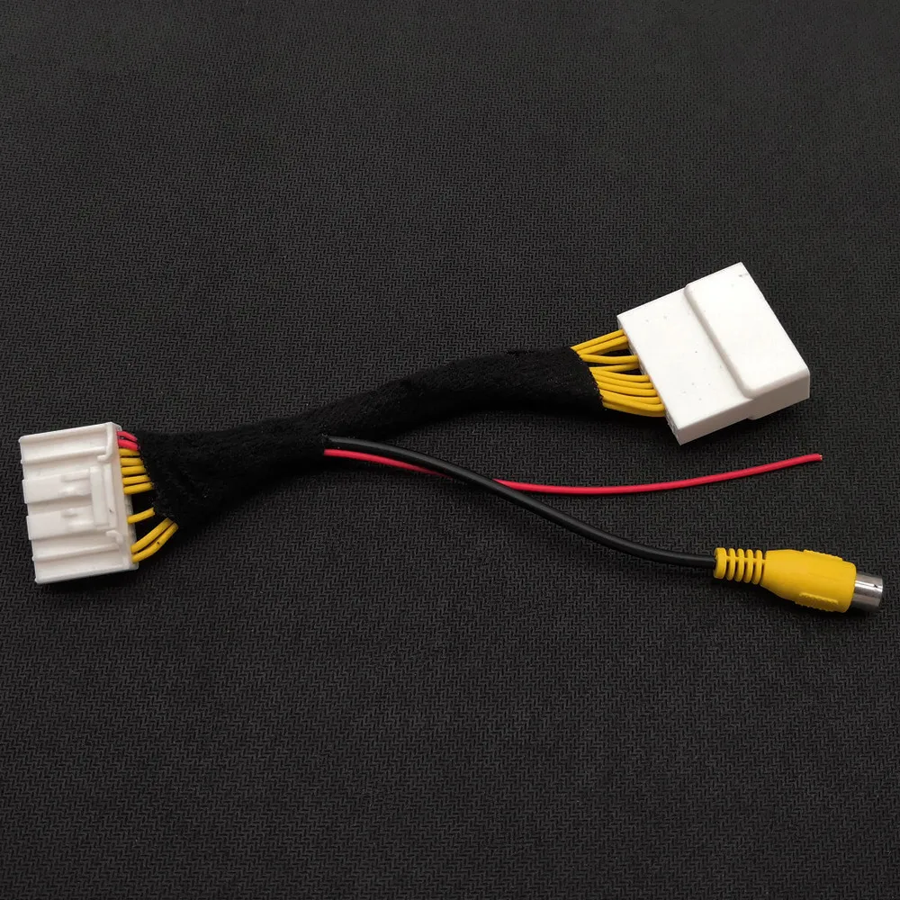 Оригинальный видеовход YIFOUM 28Pin переключатель реверсивная камера RCA адаптер