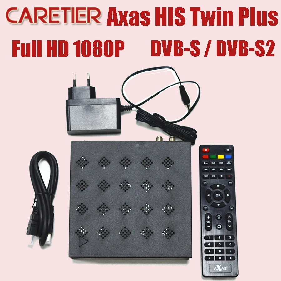 1pc Axas His Twin Plus Dvbs2/s Hd Satellite Tv Receiver Wifi + Linux