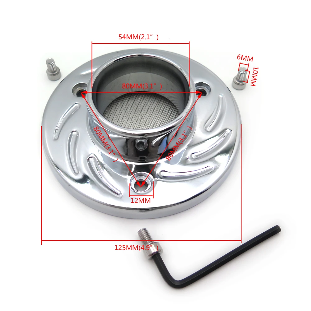 Aftermarket Бесплатная доставка мотоцикл части выхлопной наконечник для TXR450R Honda ATV