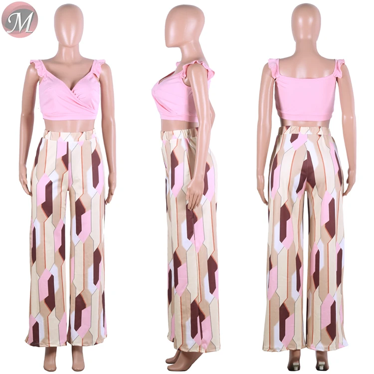 9032114 The new summer 2019 hot style bohemian two-piece set