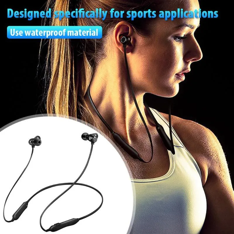 New s6 Wireless Headphones Waterproof Bluetooth Headphone Support Two Device Sports Earphone With Mic For iphone xiaomi Sport