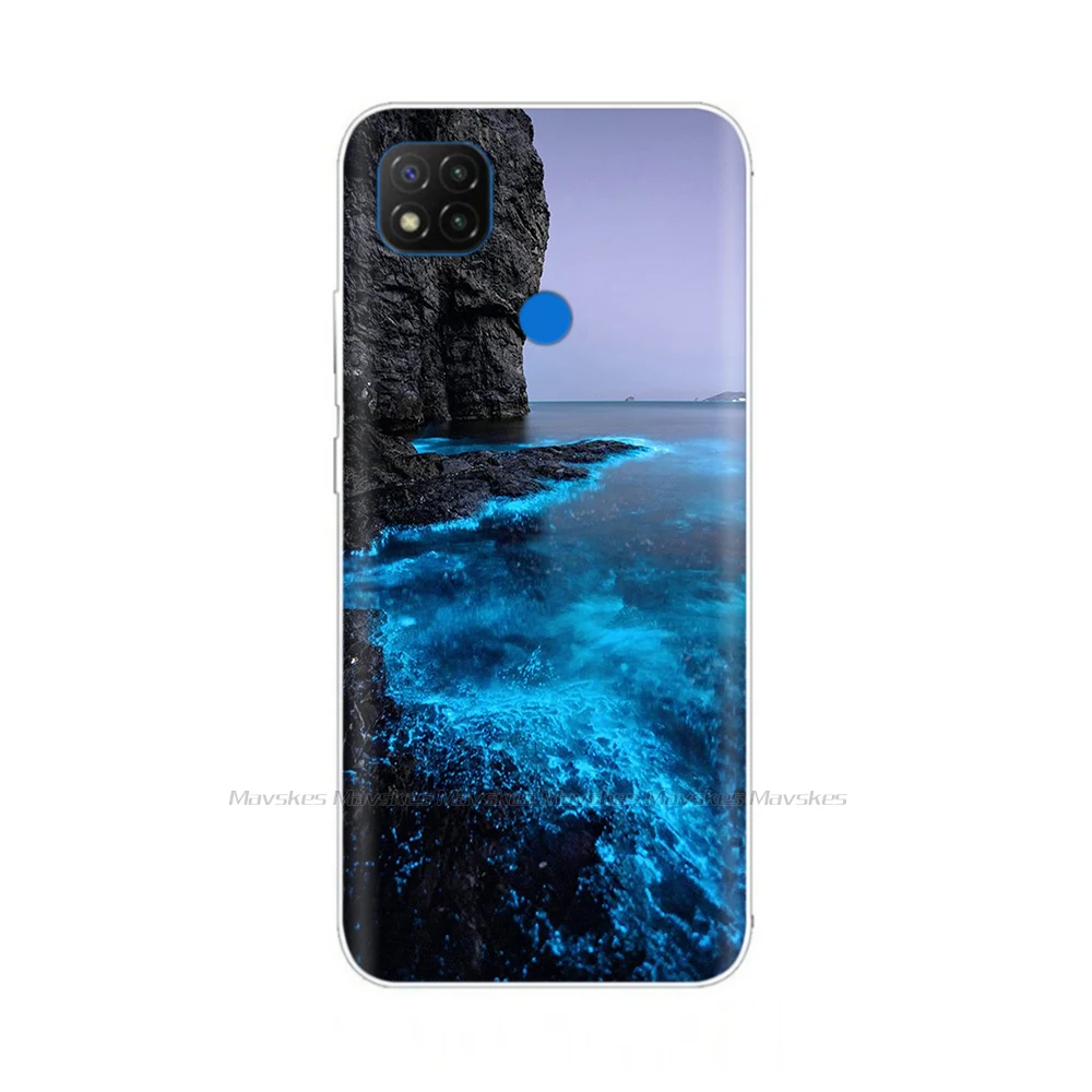 Ốp Lưng Cho Xiaomi Redmi 9C NFC Ốp Lưng Điện Thoại Điện Thoại Trường Hợp Cho Redmi 9C NFC Redmi9C 9 C NFC ốp Lưng Mềm Quỹ Ốp Lưng Coque xiaomi leather case handle Cases For Xiaomi