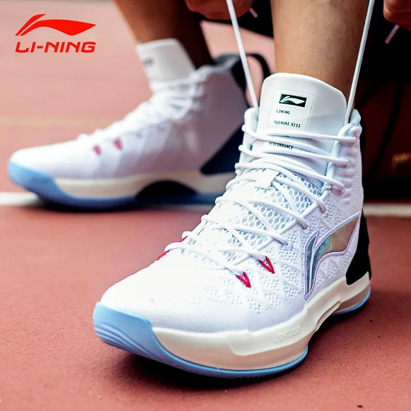 Li-Ning Для мужчин YUSHUAI XIII Профессиональная баскетбольная обувь светильник пены спортивная обувь внутри переносной спортивная обувь ABAP075 SJAS19