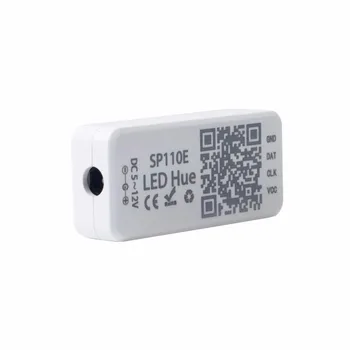 

WS2812B SK6812RGB SK6812RGBW Bluetooth SP110E Mini Controller, IOS/Android App Control 1024 Pixels DC5V-12V