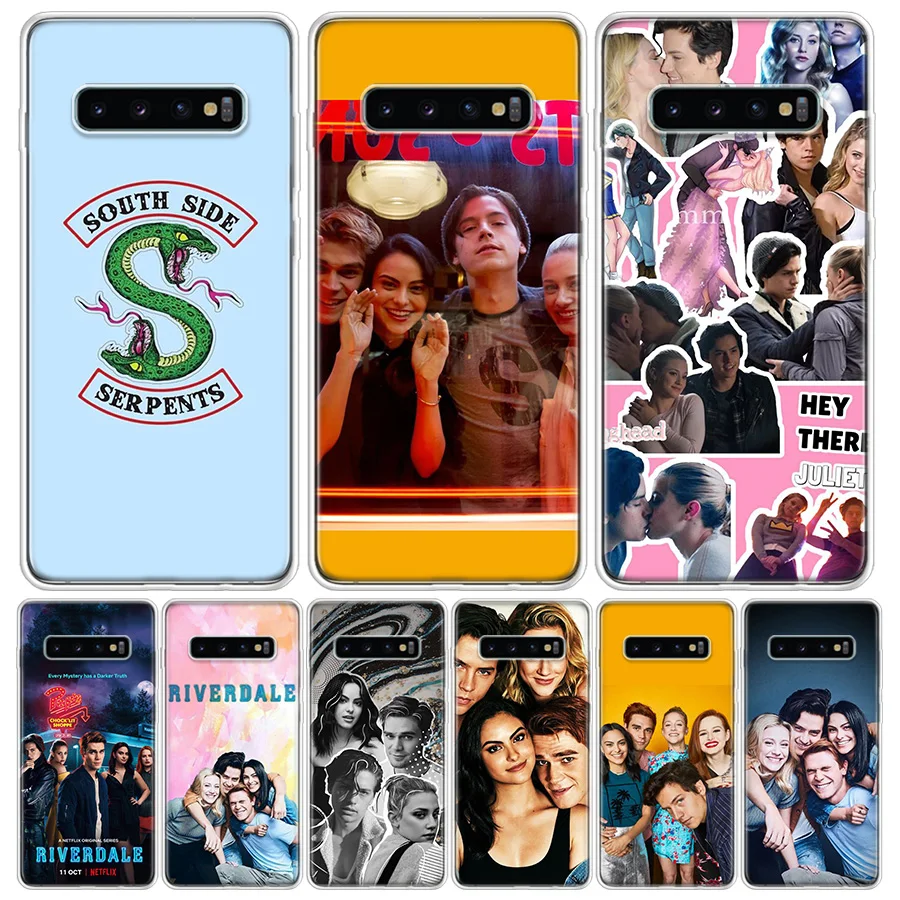 Riverdale Southside Serpents Phone Case for Samsung Galaxy S10 S20 Ultra Note 10 9 8 S9 S8 S7 J4 J6 J8 Plus Lite + Popular Cover | Мобильные