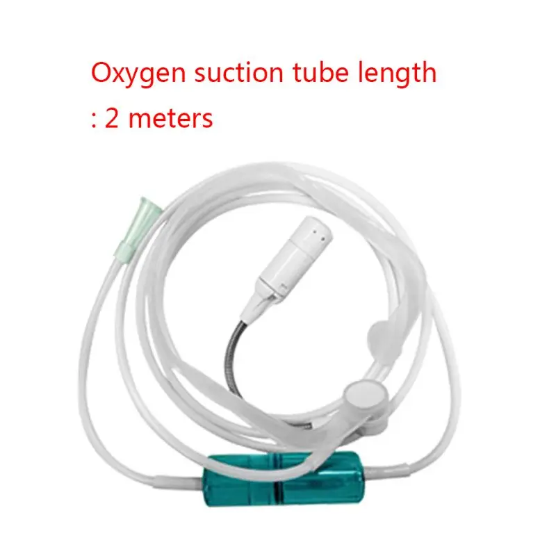 

Headset Nasal Type Oxygen Cannula 2m Silicone Straw Tube Concentrator Generator Inhaler Accessories
