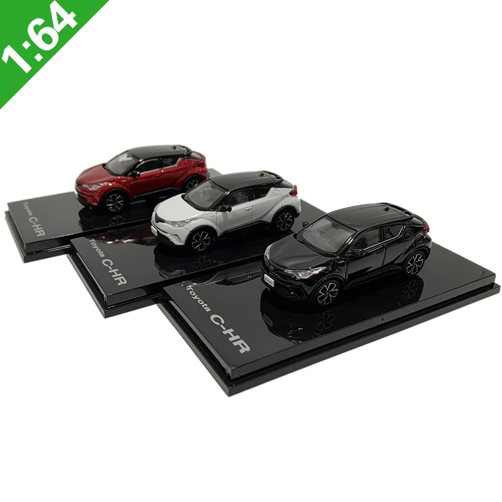 1:64 TOYOTA CHR внедорожник из сплава статические металлические модели автомобилей для