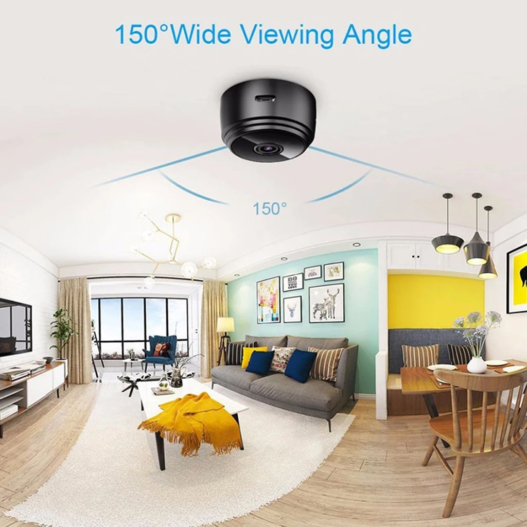 Mini HD 1080P WiFi Camera Sport Action Dash Cam DV DVR Camcorder NEW Home Security Night Vision Camera Remote Monitor Phone App