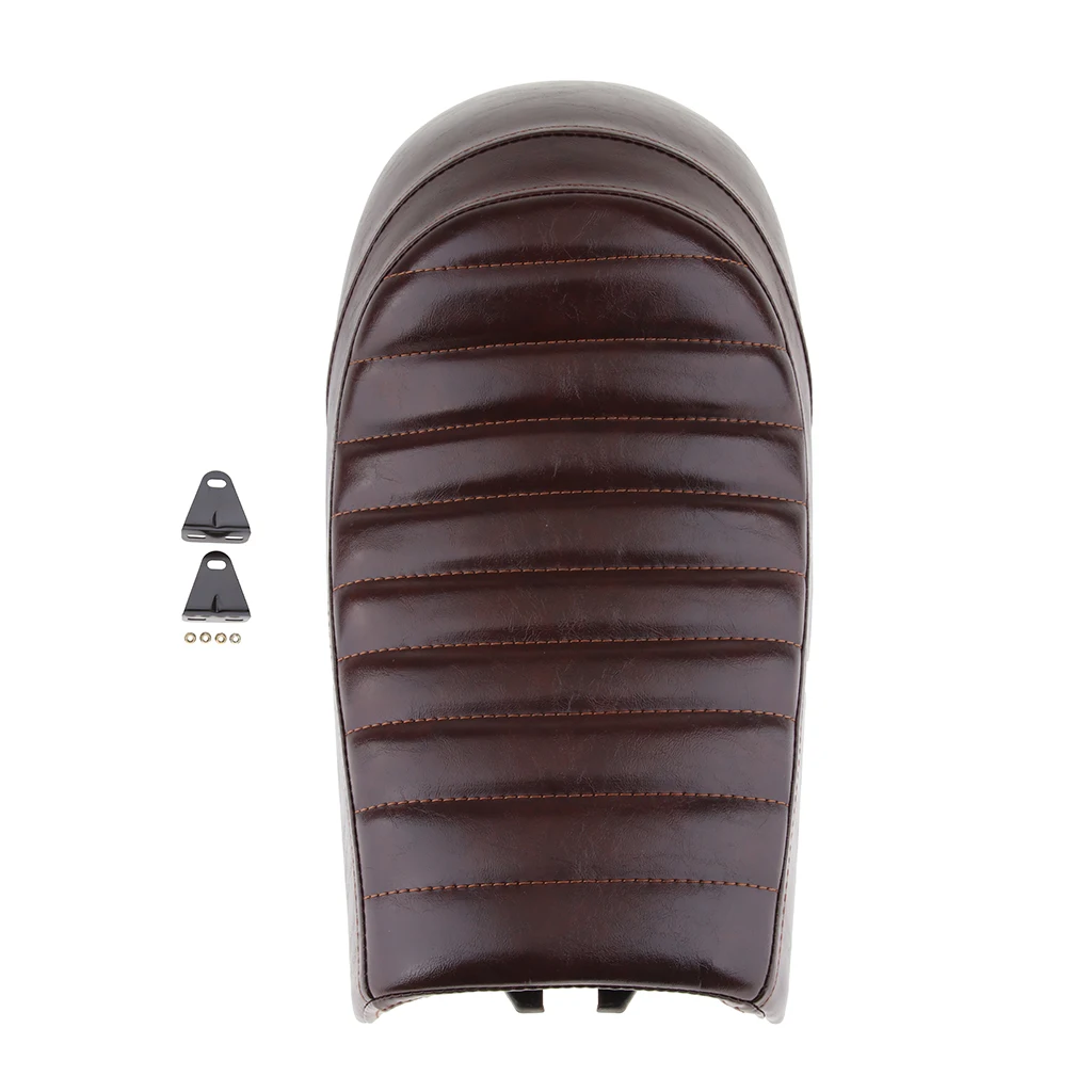 Motorcycle Hump Style Cafe Racer Vintage Seat Motorbike Cushion 53cm