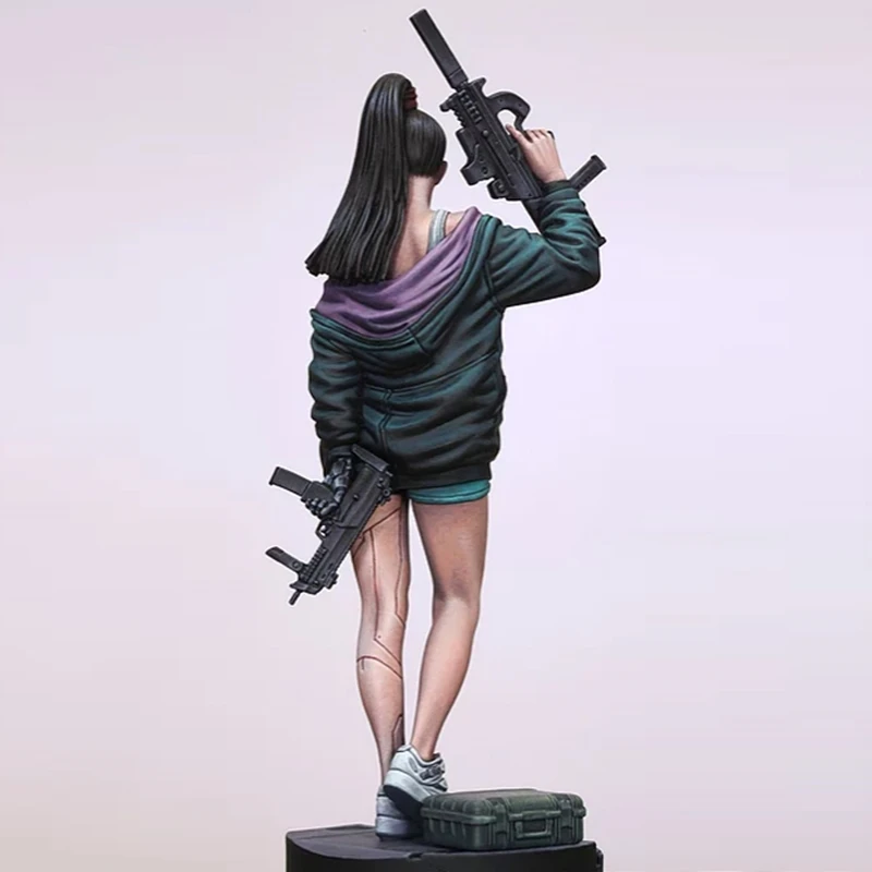 75 мм 1/24 фигурки из смолы наборы моделей плохой крови 2 разобранные и неокрашенные