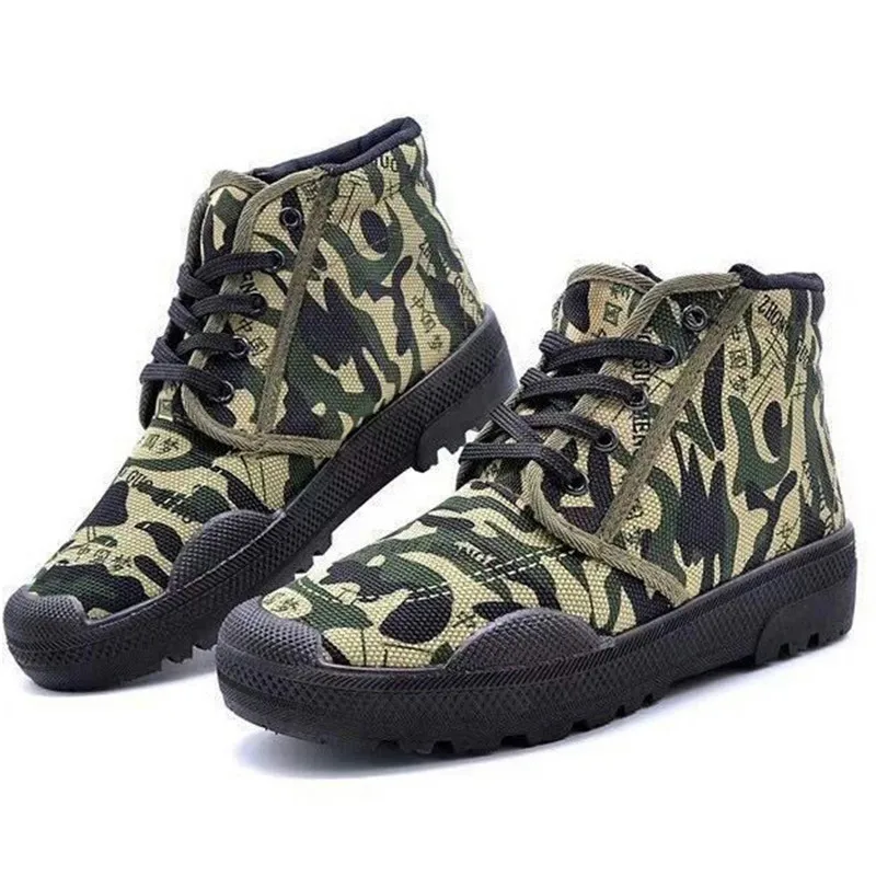 Осенние армейские ботинки в стиле милитари; мужские уличные тактические ботинки; тренировочная обувь для мальчиков; мужские Ботильоны; хлопковые ботинки; обувь на плоской платформе; Bota - Цвет: C