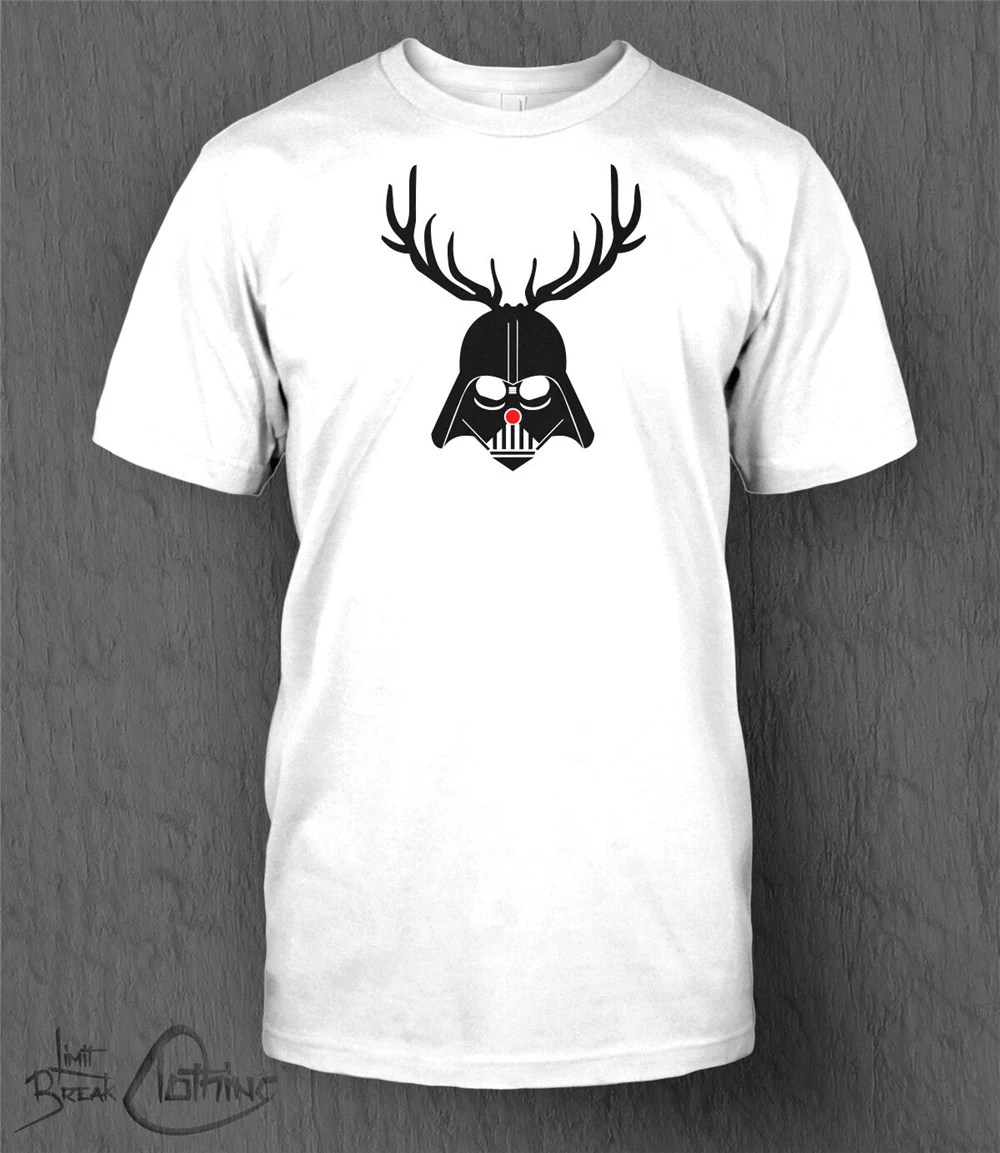 Star Wars T-Shirt Darth Vader Christmas Top Men'S Rudolph Quote Funny Rudarth Tee Tshirt Shirt |