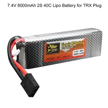 

Power 7.4V 8000mAh 2S 40C Plug Lithium-ion Battery With Buzzer Alarm For Remote Control Model Aircraft