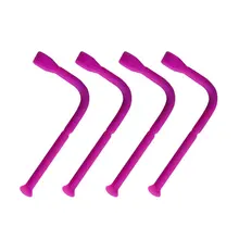 4 Pcs/Pack Stemware Saver Flexible Silicone Wine Glass Rack Dishwasher Attachment Stemware Stabilizer Holder Maintenance Store