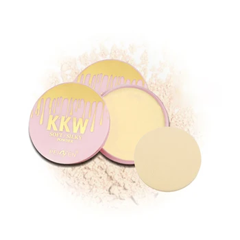

New Moisturizing Smooth Foundation Pressed Powder Makeup Concealer Pores Cover Whitening Brighten Face Powder