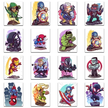 

5d diamond paintings Cartoon Disney Marvel Joker Super hero set kit full square diamond paint Diamond painting Cross stitch
