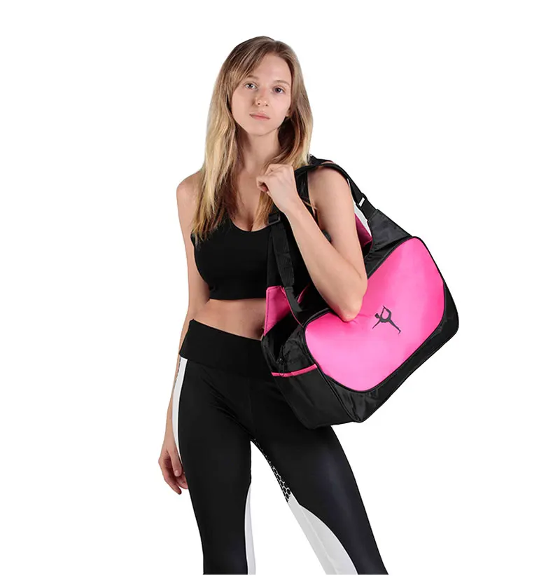 Женская многофункциональная водонепроницаемая сумка для йоги, пилатеса, фитнеса, Наплечная сумка, чехол для спортзала, 5 цветов на выбор