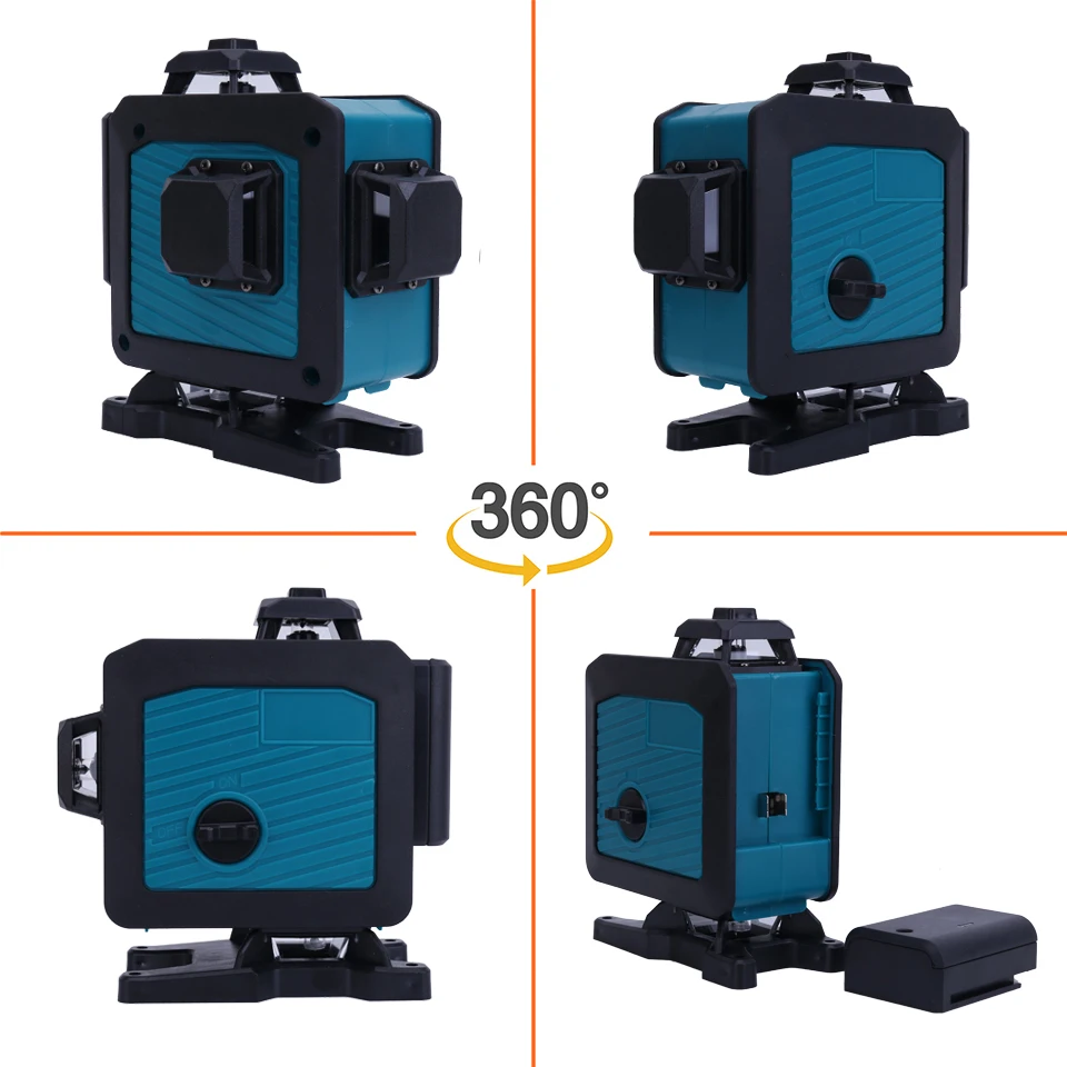 nivelador super potente de 360 graus, cruz