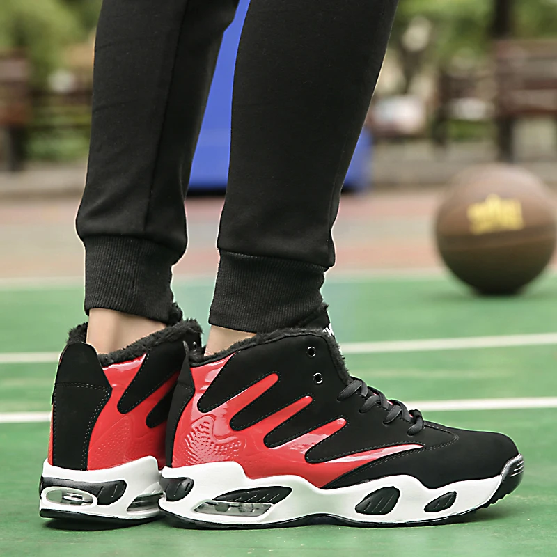 Высокие хлопчатобумажные баскетбольные кроссовки, спортивная обувь, Мужская дышащая спортивная обувь, нескользящая обувь для бега для женщин, обувь для пар