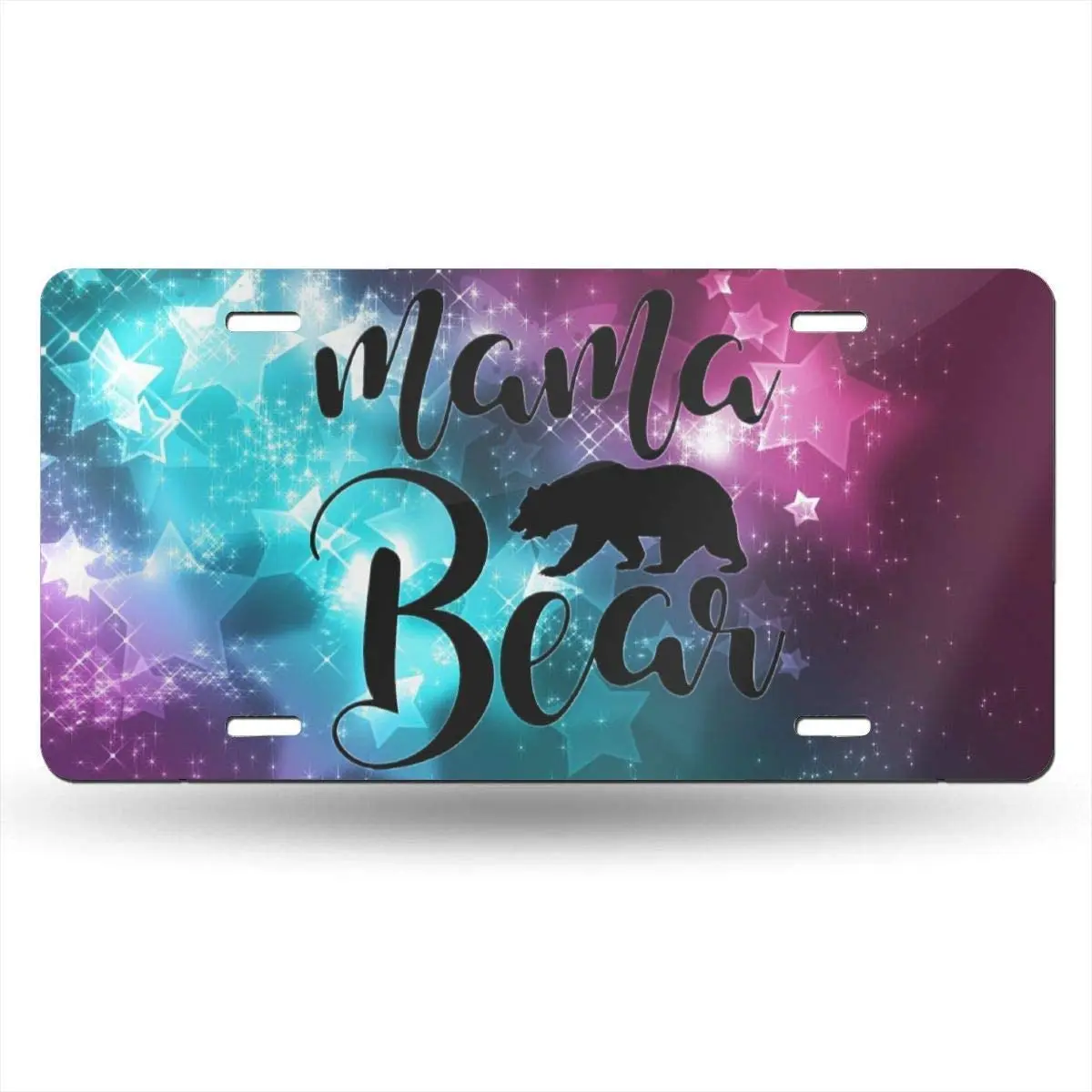 Автомобильный номерной знак Ylens Mama алюминиевый персонализированный
