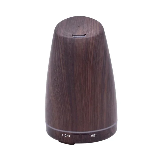 

120 Ultrasonic Aromatherapy Diffuser Wood Grain Ultrasonic Humidifier for Office Home Bedroom Living Room