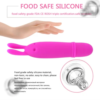 OLO Strong Vibration Rabbit Vibrator 10 Speed Clitoris Stimulator Nipple Massager Female Masturbation Sex Toys for Women 5