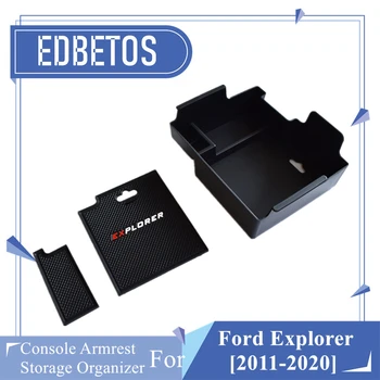 

Explorer 2011 2012 2013 2014 2015 2016 2017 2018 2019 2020 Console Armrest Storage Organizer For Ford Explorer Car Organizer