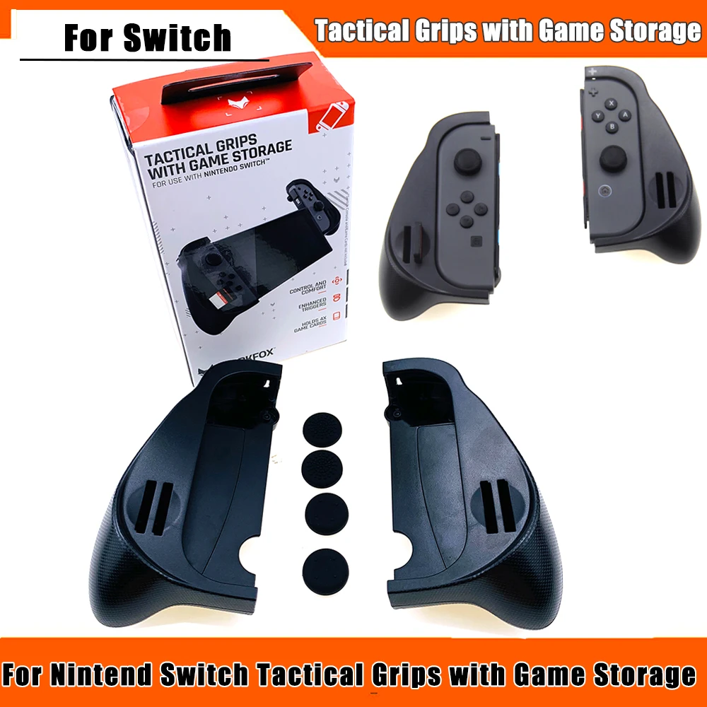 Тактические Ручки для Nintendo Switch рукоятка с переключателем Карманный чехол NS Joycon