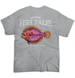 Саргассан камбала рыба Спортивные товары Рыболовная Снасть забавная футболка хлопковая забавная футболка с круглым вырезом