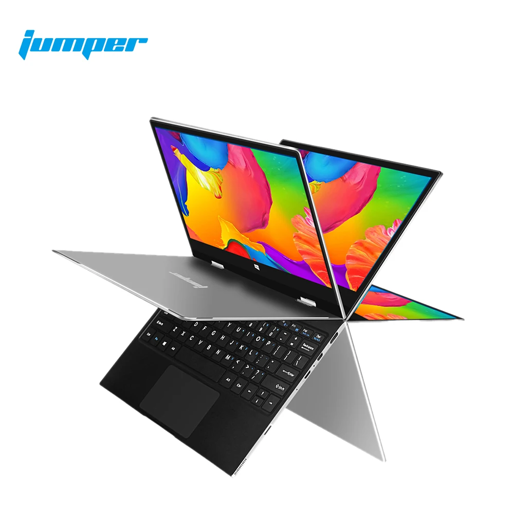 Джемпер EZbook X1 6 ГБ 128 ноутбук с процессором Intel Celeron 4 ядра Тетрадь 360 Вращающийся
