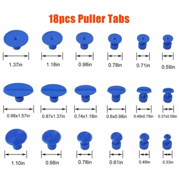 

18x Car Paintless Dent Repair Removal Tool Kits Glue Gun Dent Lifter Puller Tab