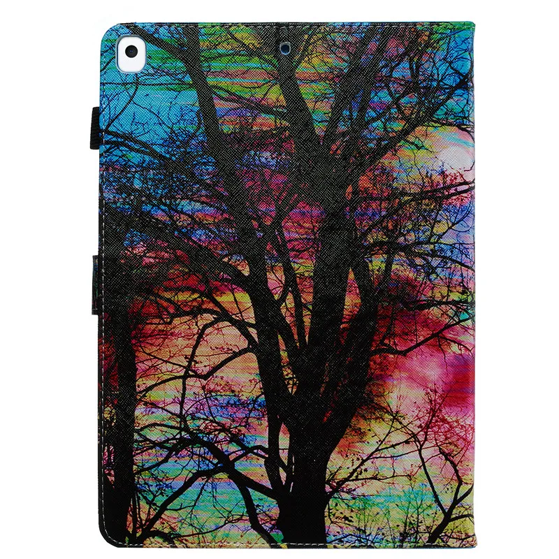 Wekays Coque для iPad 10,2 с рисунком бабочка кожаный чехол для iPad 10,2 7th поколения A2200 A2198 A2232 крышка чехол s