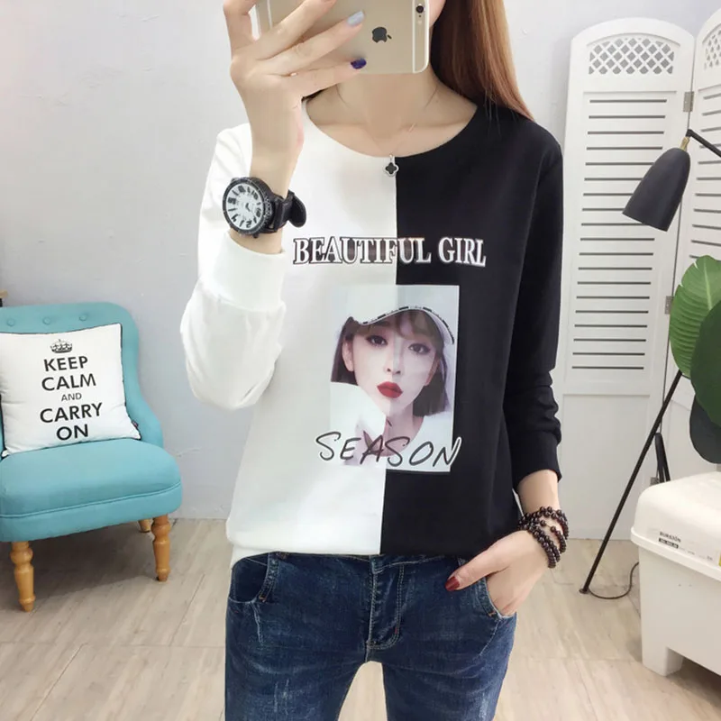 Camisetas verano mujer Футболка женская свободная футболка женская футболка черные женские топы футболки женские футболки с круглым вырезом camiseta