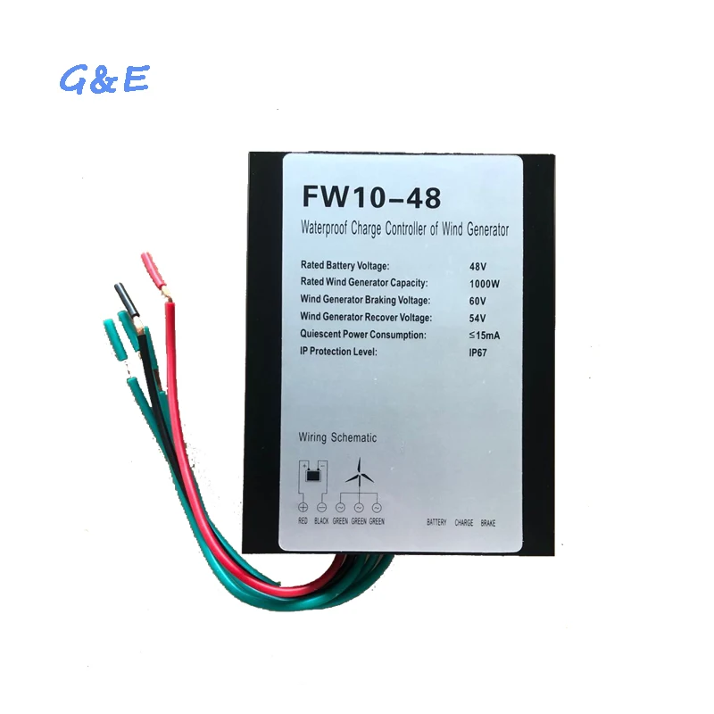 

24V 48V Optional Voltage 1KW Power Waterproof Wind Charge Controller