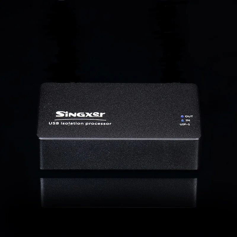 Singxer UIP-1 цифровой интерфейс USB изоляционный процессор высокоскоростной USB2.0 очиститель CNC алюминиевый шасси скорость: 480 Мбит/с