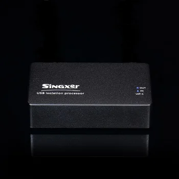 

Singxer UIP-1 Digital Interface USB Isolation Processor High Speed USB2.0 Purifier CNC Aluminum Chassis rate: 480Mbps